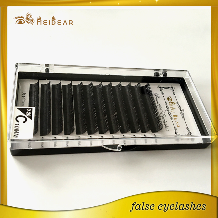 Semi permanent eyelash extensions manufacturing supply